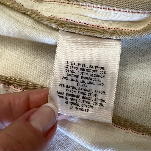 Anthropologie Elevenses frayed Luna open style vest - Picture 9 of 11